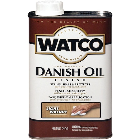 Watco Danish 1 Qt. Light Walnut Oil Finish 65541